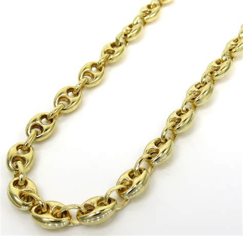 14k gucci link gold chain